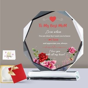 Birthday Gifts for Mom Mothers Day Christmas Gifts Mother Crystal Sign Holiday